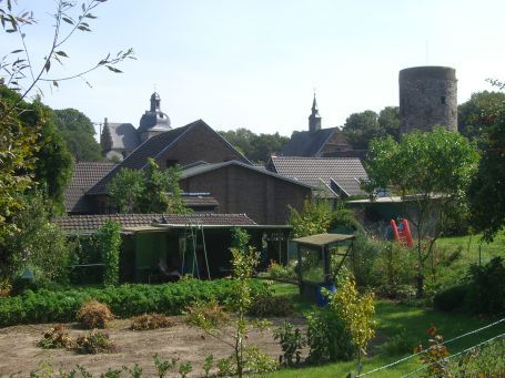 Liedberg : Blick auf den historischen Ortskern